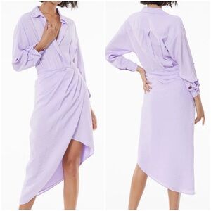 NWT $248 Young Fabulous & Broke YFB Aimee Dress in Digital Lavender Sz M